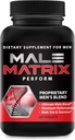 Mannelijke Matrix- Uitbreiding pillen voor mannen- Versterk mannelijke grootte- Verleng in lengte, Engorge in Girth- Boost tot 3 Inch in 90 dagen- Uithoudingsvermogen Multiplier- 60 tabletten