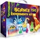 UNGLINGA 150 Kits d'expériences scientifiques pour les enfants, S.T.E.M Jeux de projet éducatif pour les garçons filles Cadeaux d'anniversaire Idées, Volcan, Chimie Laboratoire Outils Scientist Set