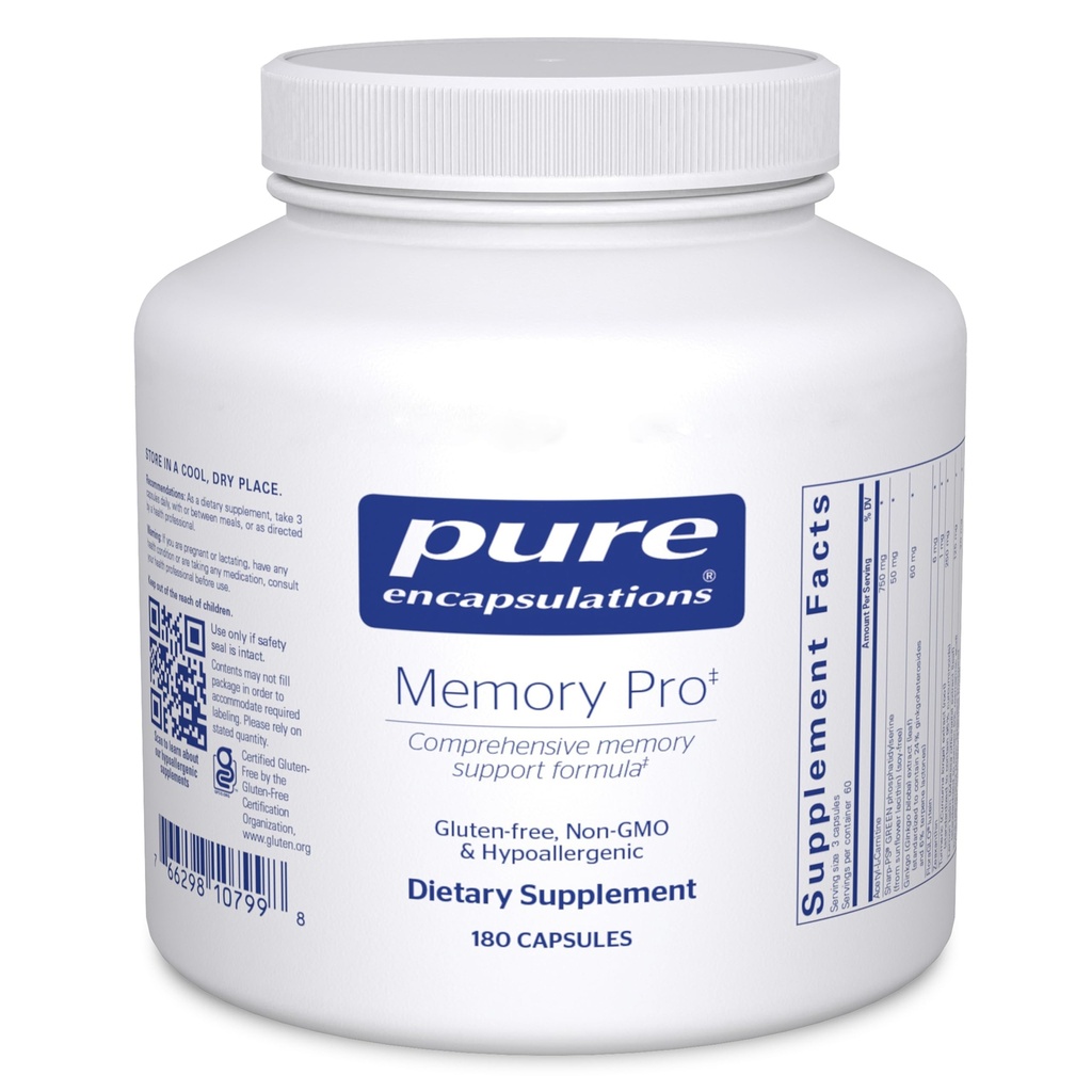 Pure Encapsulations Geheugen Pro 