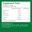 Premium Glucosamine + Chondriotine + MSM + Mastic + Curcumine (750mg) 