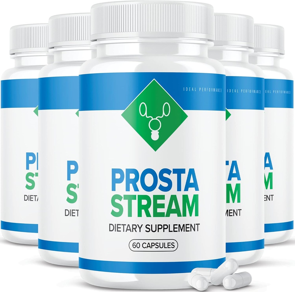 IDEAL PERFORMANCE (5 Pack) Prosta Stream Prostate Supplement Prostastream Pillen (300 Capsules)