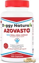 Azovast Plus Niergezondheidssupplement voor honden en katten, 120ct - GEEN Koeling vereist - Help ondersteuning Nierfunctie & beheren Renale toxinen - Nierverzorging Supplement Capsule(U.S.A) (120 Caps)