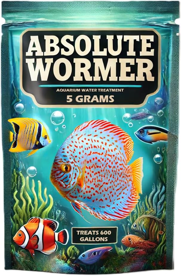 Zoetwater en Zoutwater Vispoeder Medicatie. met parasieten en Flukes. (5G - Treats 600 GALLONS)