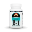 Bron Naturals Vitamine B-1 Thiamine 500mg - Hoge Potentie, 500mg - 50 tabletten