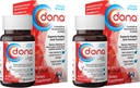 Dona Crystalline Glucosamine sulfaat, 750 Mg, Joint Supplement Pillen voor knie Comfort & Joint Health Support, 750 Mg, 60 Tel (2 Pack).