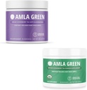 Amla Powder & Green Tea Superfood Supplement, Antioxidant Support, Gemaakt met vlierbessen (90 Serves) & Indiase kruisbessen (30 Servers), Biologische, Veganistische