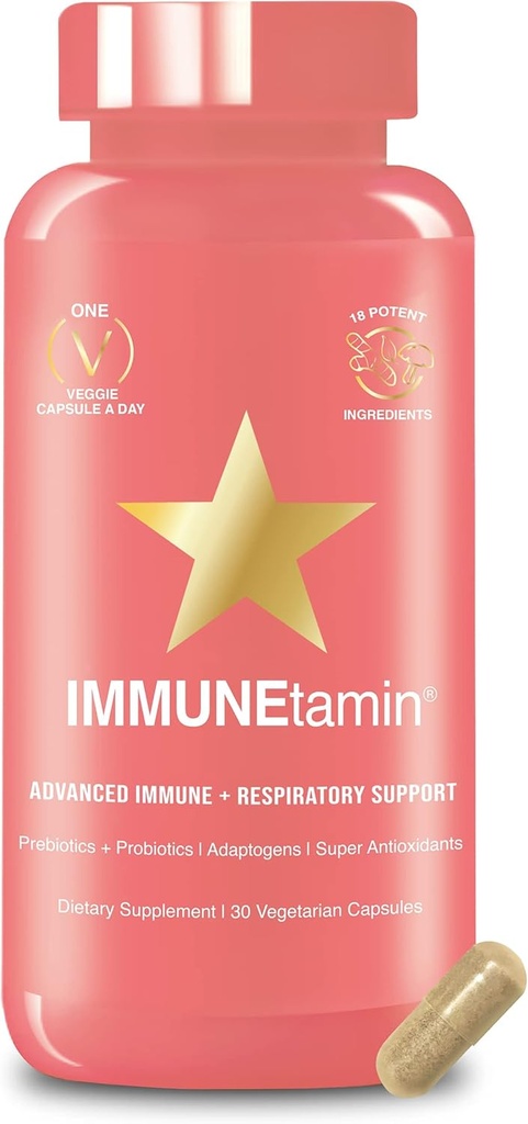 HAIRTAmin IMMUNITAmin Immunity Booster Capsules with Respiratory Support 