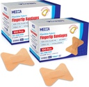 Flex Stofklevende Bandages - Vinger-Tip Bandages voor Vingerverzorging en om Wonden tegen Infectie te beschermen - (200 Tel.)
