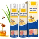 2 PCS PsoriaHeal Bee Venom Psoriasis Treatment Spray, Psoriasis Relief Spray, Bee Venom Psoriasis Spray, Pure Natural Bee Venom Repair Spray, Bee Venom voor alle huidtypes