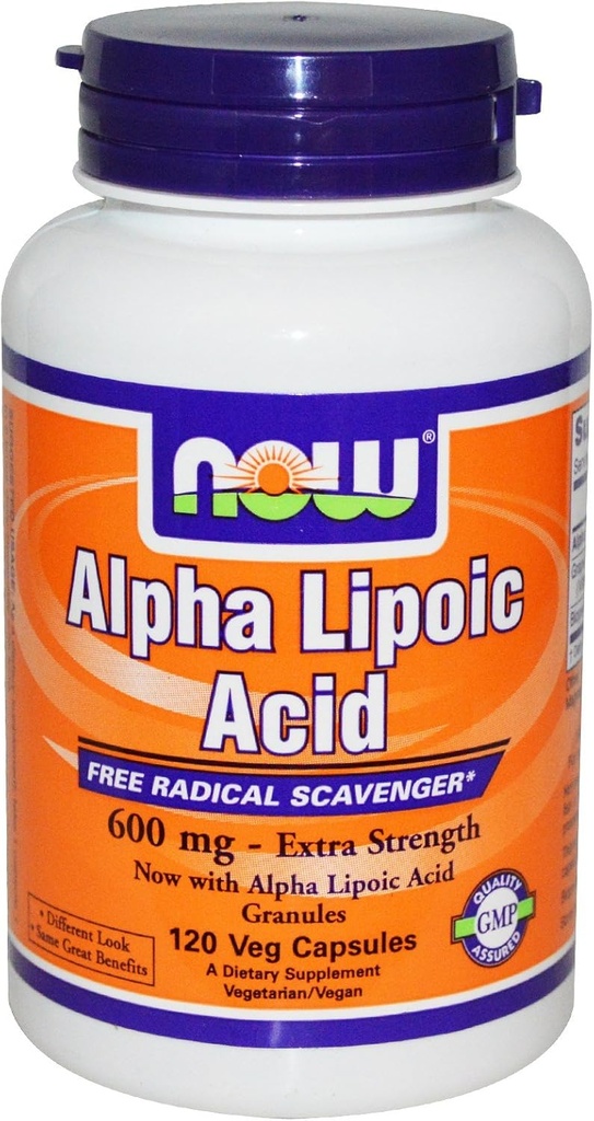 Nu Foods Alpha Lipoïnezuur 600 mg - 120 Telling (verpakking van 2)