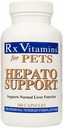Rx Vitamines Hepato Support pour chiens et chats - Supplément de chardon de lait pour animaux de compagnie - 100mg Chardon de lait pour une fonction hépatique saine - Capsules de silymarin pour animaux de compagnie - 180 ct.
