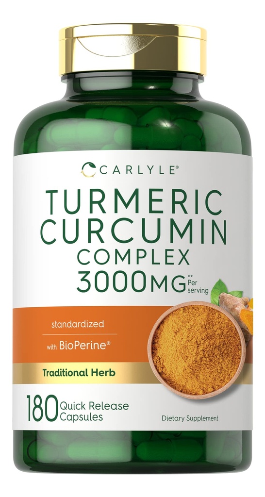 Carlyle Kurkuma Curcumine Supplement 