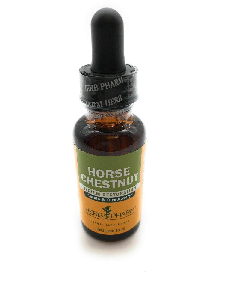 Herb Pharm Liquid Extract voor gezonde vetes en Circulatie, Horse Chestnut, 1 Fl Oz