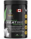 Micronized Creatine Monohydraat Poeder (60 Servings) - Pure Pharmaceutical Grade, Muscle Building, Vegan, Banned-Substance Free - 300g