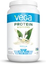 Vega Protein and Greens Vanille (25 porties, 26.8 Ounce) - Vegan Plant Based Protein Powder Shake, Gluten Free, Non Dairy, Non Soy, Non GMO