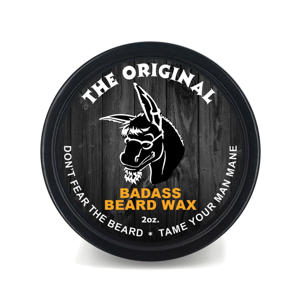 Badass Beard Care Baard Wax voor mannen - de originele, 2 oz - zachtt baardhaar, laat je baard kijken en voelen meer gevoel