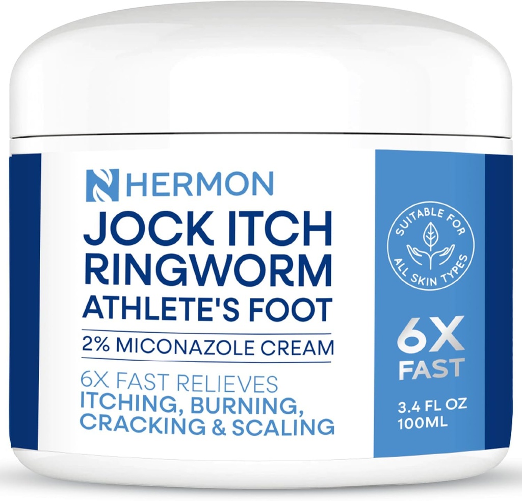 Jock Itch Antischimmel Cream, Ringworm behandeling voor mensen, psoriasis behandeling, psoriasis Scalp behandeling, Ringworm crème voor mensen, voet & body balsem, biedt verzachtende verlichting-100g