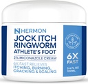 Jock Itch Antischimmel Cream, Ringworm behandeling voor mensen, psoriasis behandeling, psoriasis Scalp behandeling, Ringworm crème voor mensen, voet & body balsem, biedt verzachtende verlichting-100g