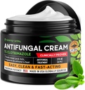 Antischimmel crème voor atleet voet, ringworm & Jock Itch - Clotrimazool 1% Made in USA - Extra sterkte Ring Worm, Jock Itch Cream, Antischimmel Atleten voetbehandeling voor mensen huidschimmel - 2 oz