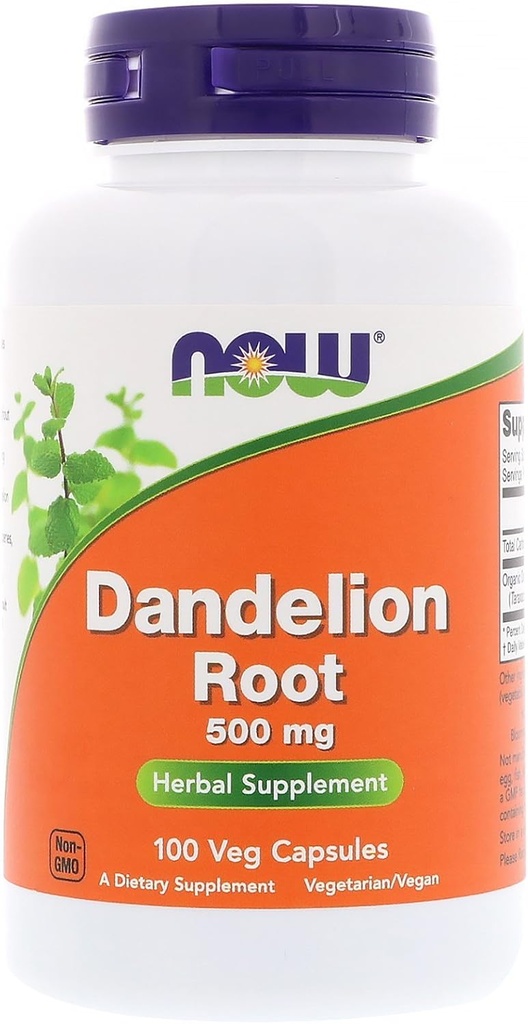 NU Paardenbloem Root 500mg, 100 Capsules (verpakking van 3)