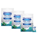 Mucinex InstaSoothe Mal Gorge + Relief de la toux Herbes alpines & Arôme de la menthe, Action rapide, Refroidissement Confort, Mal de gorge puissant Oral Pain Relief, 40 gouttes médicamentées (40 Compte (paquet de 3))