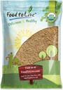 Nourriture à vivre - Poudre Camu Camu biologique, 8 livres - Non-OGM, Kosher, Raw, Vegan Superfood, Bulk, Non-irradiation, Pure, Idéal pour la cuisson et les boissons