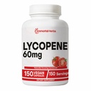 Lycopeen Supplement voor mannen 60mg, 150 Capsules, Natuurlijke Tomato Extract Poeder voor de huid, Hart en Immune Ondersteuning, 100% Veg Lycopeen Complex, Non-GMO en Glutenvrije Carotenoïde Supplement