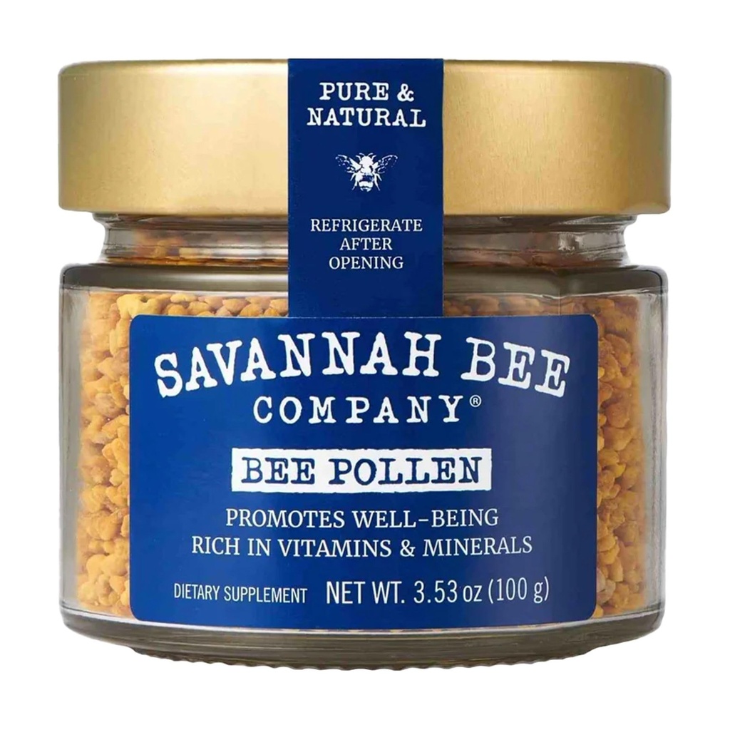 Bijenpollen supplement door Savannah Bee - Immune System Support - Strong Antioxidant - Rijk aan vitaminen en mineralen - 100% natuurlijk en rauw