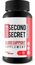 11 Deuxième supplément secret de soutien du sang - Notre meilleure formule de santé du sucre de sang de santé - Formule avancée de santé du sang - supplément de soutien de la cannelle berbère curcuma Gluco