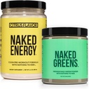 NAKED Veganiseren Bundle Citrus Energy Nutrition Super Greens Powder Organic Greens Supplement