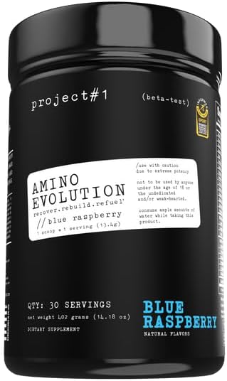 Project #1 AminoEVolution: Muscle Support & Recovery, EAA's, Electrolytes Powder 