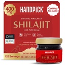 HANDPICK 400 mg Ultra Geconcentreerde Pure Himalaya Shilajit Resin 