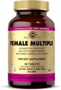 Solgar Meerdere vrouwelijke - 60 tabletten - Multivitamine, minerale en plantaardige formule voor vrouwen - Veganistisch, glutenvrij en zuivelvrij - 20 porties