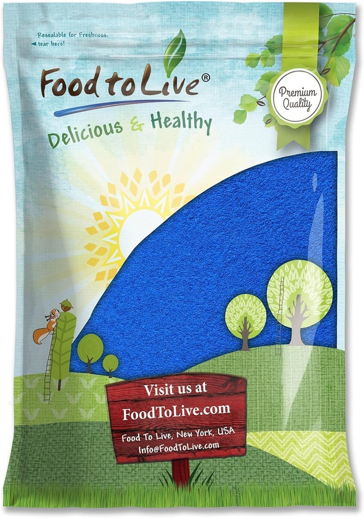 Eten om te leven Blauw Spirulina Poeder, 6 Ponden 