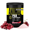 Pak animal - Poudre de vitamines et suppléments tout-en-un - Zinc, vitamines C, B, D, acides aminés, soutien immunitaire, enzymes digestives et plus - Multivitamine quotidienne pour les femmes et les hommes - 60 scoops