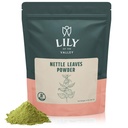 LILY OF THE VALLEY Nettle Leaf Powder - Zacht gedroogd en gemalen - 100% natuurlijke brandnetel - Ideale toevoeging aan recepten - Veganistisch en glutenvrij - verpakt in hersluitbare pouch (4oz, 113g)
