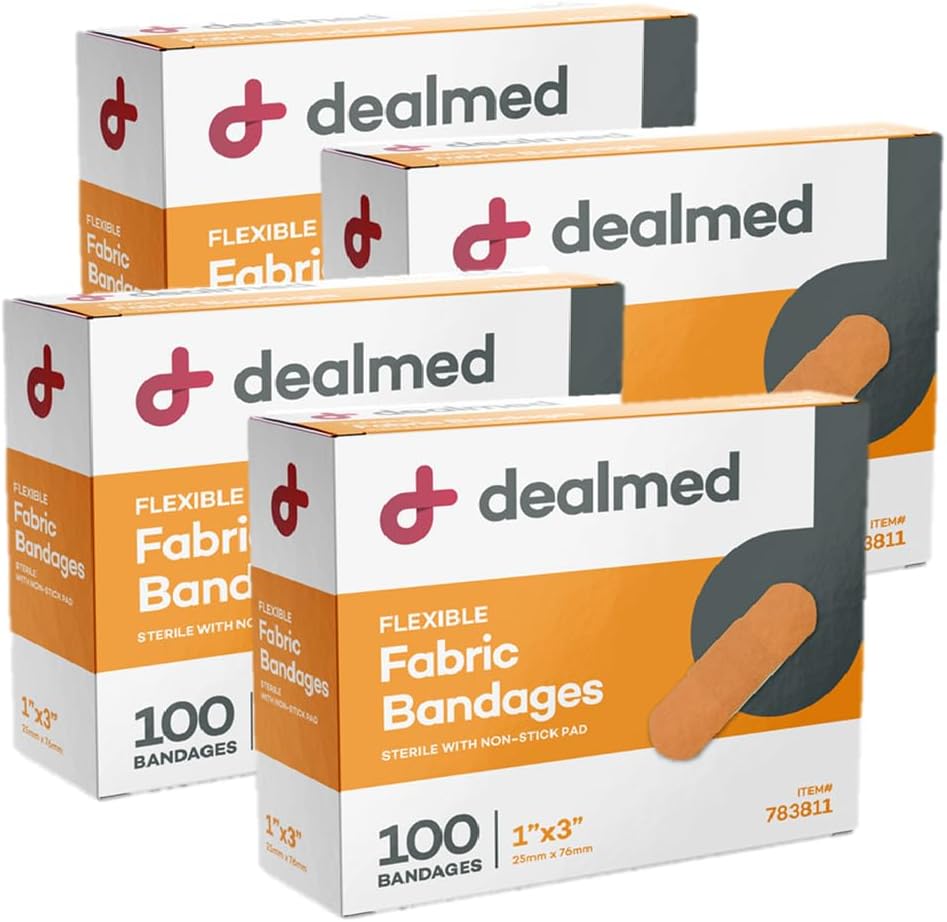 Dealmed Steriel Flexibele Stof Kleefbandjes 