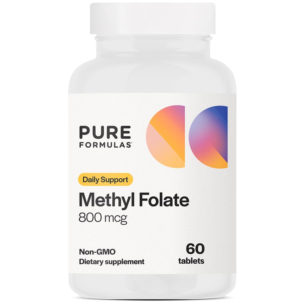 PureFormulas Methylfolet 800 mcg 