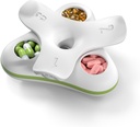 Dagelijkse pil Box Organizer 3 keer per dag, reizen kleine pil geval, 3 afdelingen Compacte pil container, draagbare pil houder voor vitamine, geneeskunde, supplement, visolie, wit