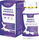 Probiotica 180 Miljard CFU 18 Strains Bevat Biologische Prebiotic Cranberry Probiotic Supplement Digestie Immuniteit voor de gezondheid van vrouwen,Niet Soy Gluten Dairy Free 90 Vegetarische Capsules