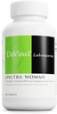 DaVinci Labs Spectra Woman - Dieetsupplement bij Bone Health en de behoeften van vrouwen - met vitamines, mineralen, Calcium, Beta Caroteen, L-Cysteine, Grape Seed Extract, en meer - 240 tabletten