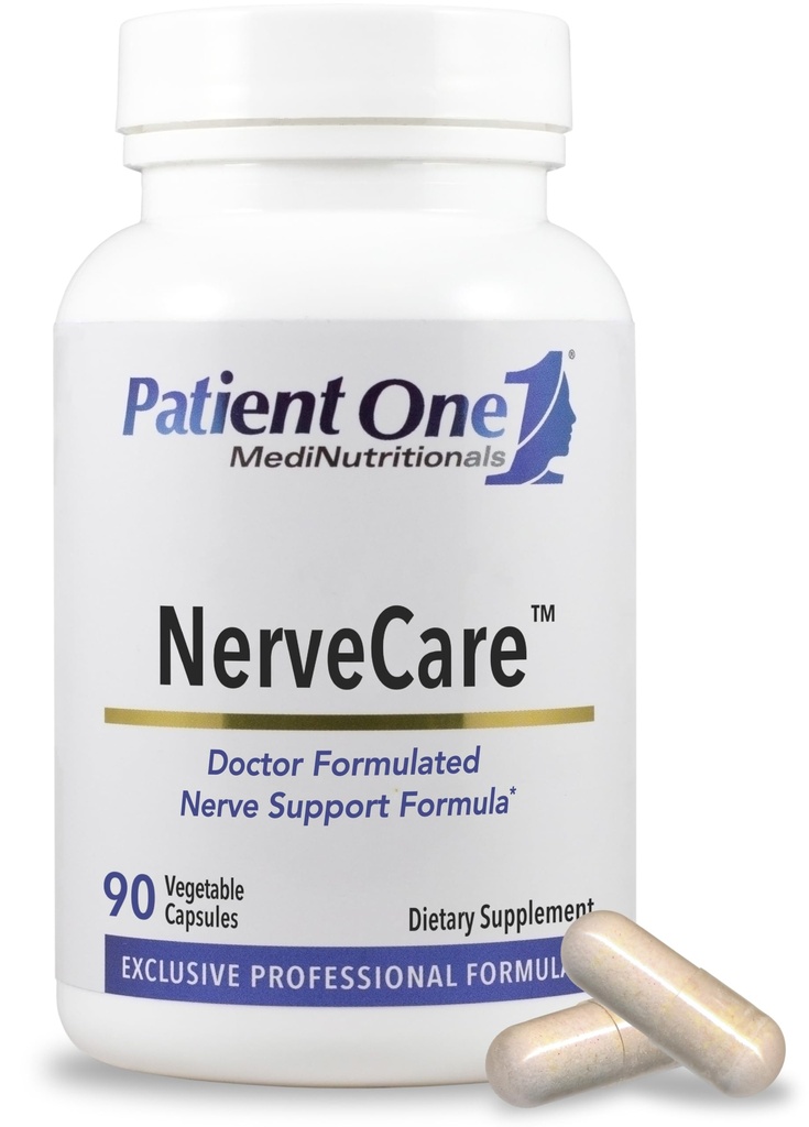 Patiënt One NerveCare Supplement to Support Nerve and Vascular Health* 
