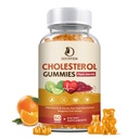 Suppléments de cholestérol Gommies pour Cholestérol Complexe de cholestérol sain et naturel pour maintenir des niveaux de cholestérol sains, Gommies de cholestérol facile quotidienne Collations - 30 jours d'approvisionnement