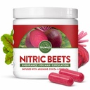 TruWild All Natural Beet Root Powder, Nitric Oxid Booster, 1000mg, Vegan Superfood Capsule Supplement, Beetwortel Extract ondersteunt de algehele gezondheid, prestaties en uithoudingsvermogen, 30 porties