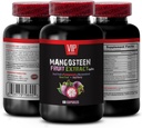hersen- en geheugenkracht boost - MANGOSTEEN FRUIT EXTRACT MET ACAI FRUIT, POMEGRANAAT, RESVERATROL, NONI FRUIT, GOJI BERRY, Mangosteen supplementen, antioxidanten supplementen voor vrouwen, 1 fles 60 capsules