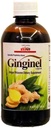Ginginel liquide, supplément de gingembre, extrait liquide fermenté - 11.83 fl oz, favorise la digestion, réduit l'accumulation de toxines dans le corps et les articulations, végétalien