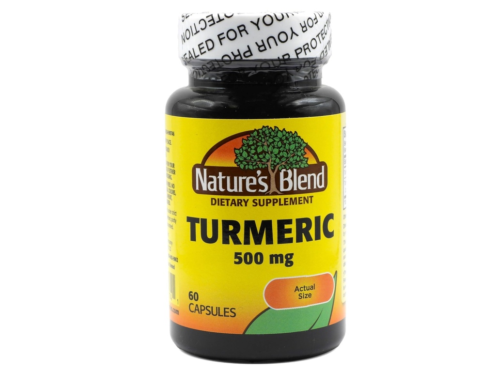 Nature's Blend Kurkuma 500 mg 60 capsules
