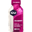 GU Energy Original Sports Nutrition Gel 8-Count Vanilla Bean en 8-Count Tri-Berry Bundel met Aminozuren en Elektrolyten