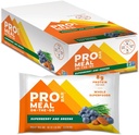 PROBAR - MEAL Bar, Superberry & Greens, Non-GMO, Glutenvrije, gezonde, plantaardige basis, Ingrediënten met hele voeding, Natuurlijke energie (12 telling)