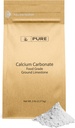 Ingrédients originaux purs Carbonate de calcium (5 lb) Supplément alimentaire, Préservatif alimentaire, Neutrifiant acide